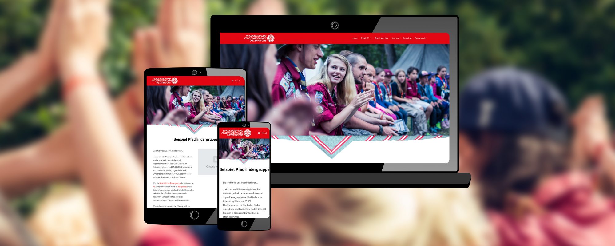 DAS Website-Vorlage